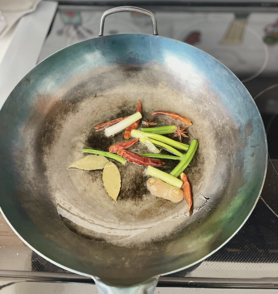 Stir fry aromatics