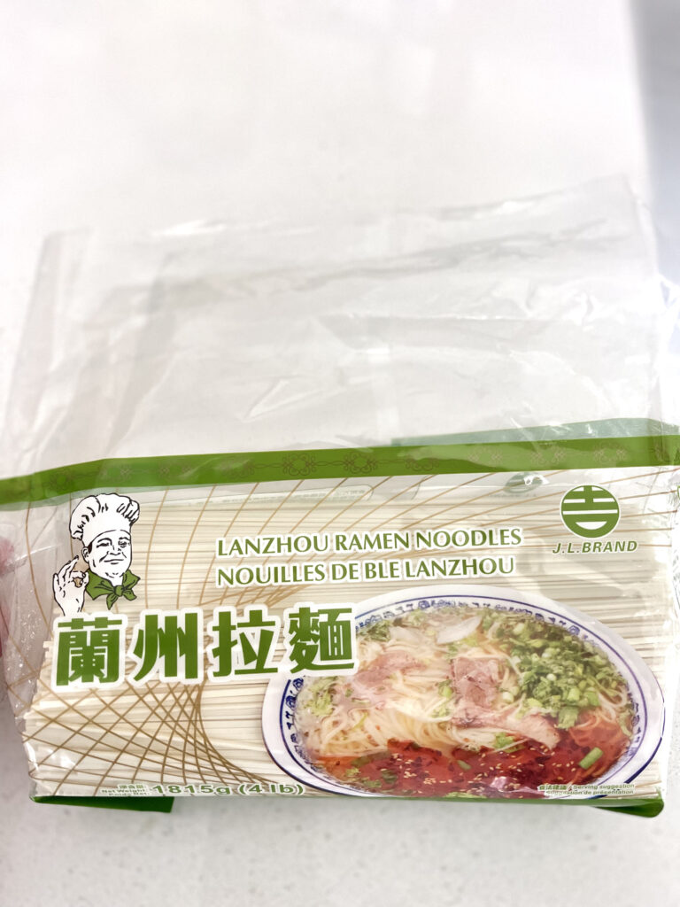 Wheat noodles for Fried bean noodles