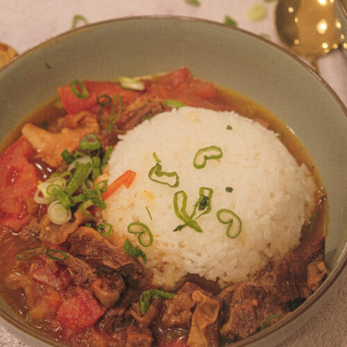 Tomato beef stew