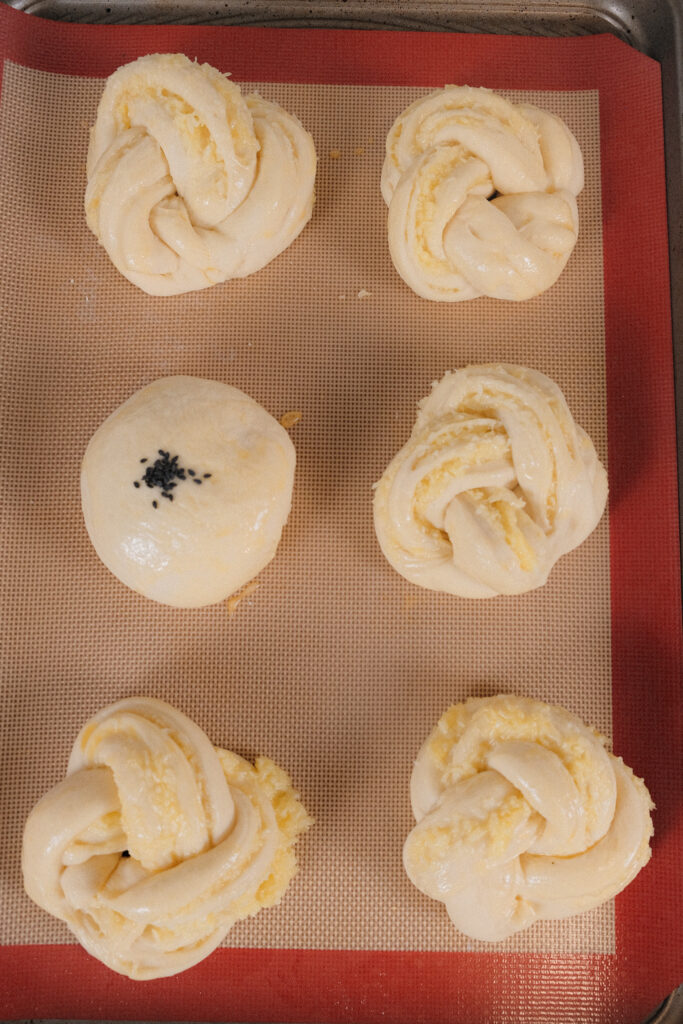 bread ready for baking