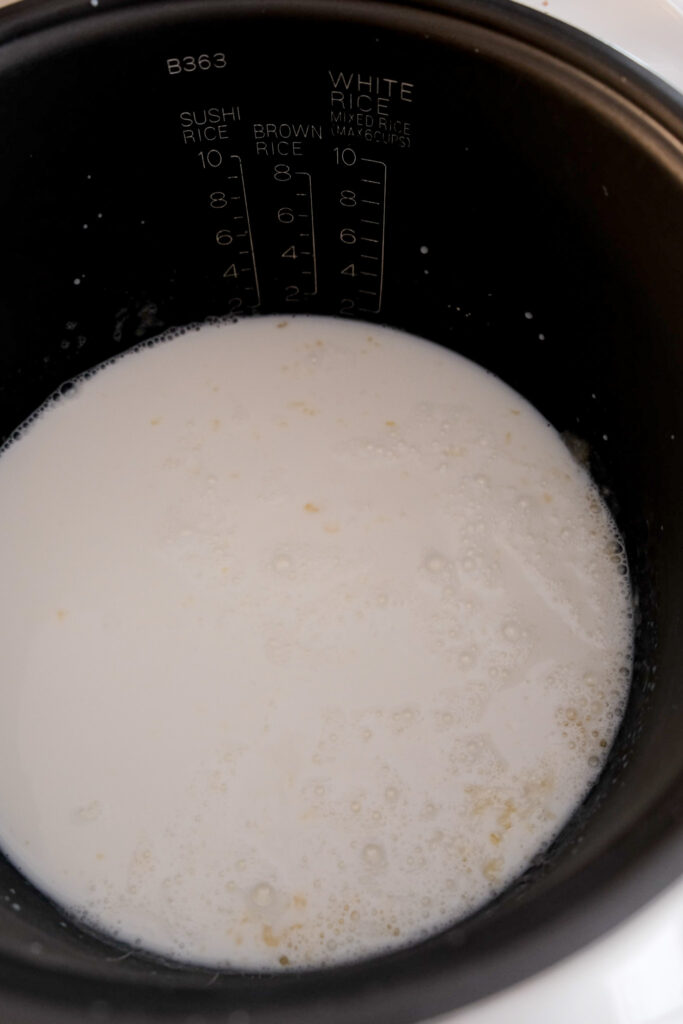 Adding milk to flour roux