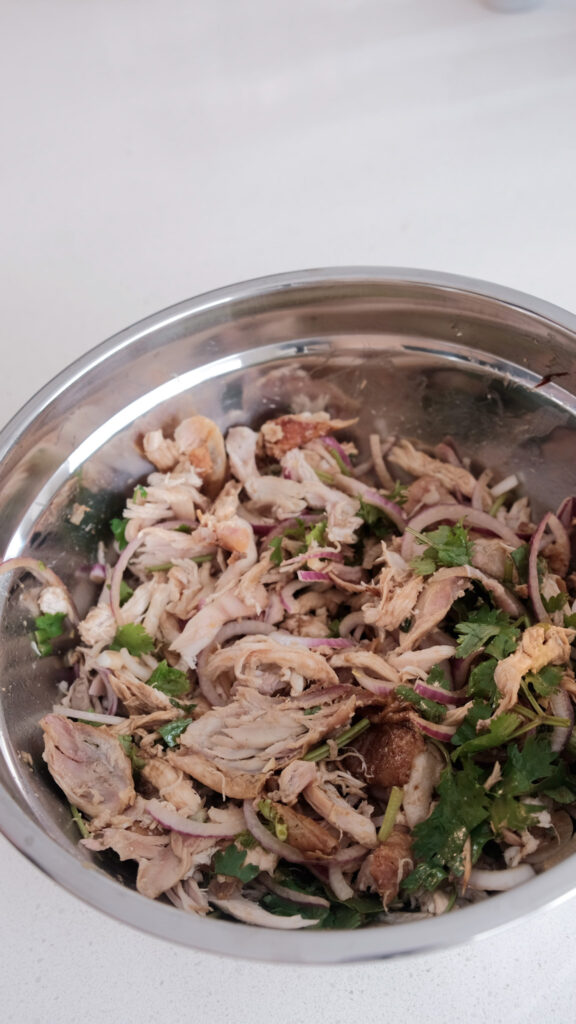 Mixed chicken salad