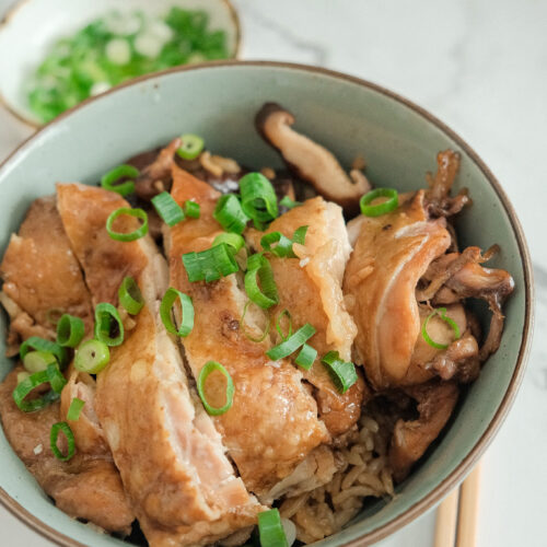 Chicken mushroom rice