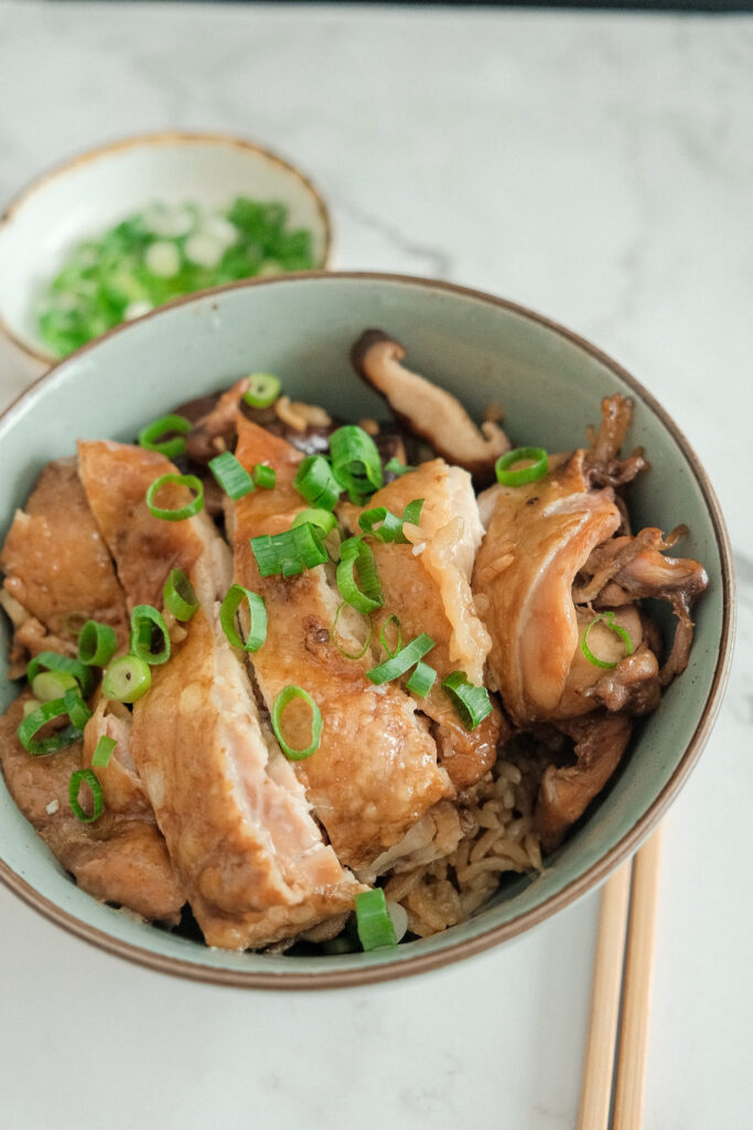 Chicken mushroom rice