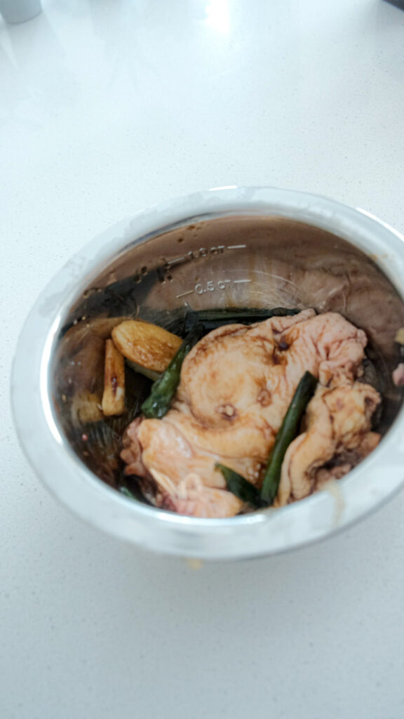 marinated chicken drumstick