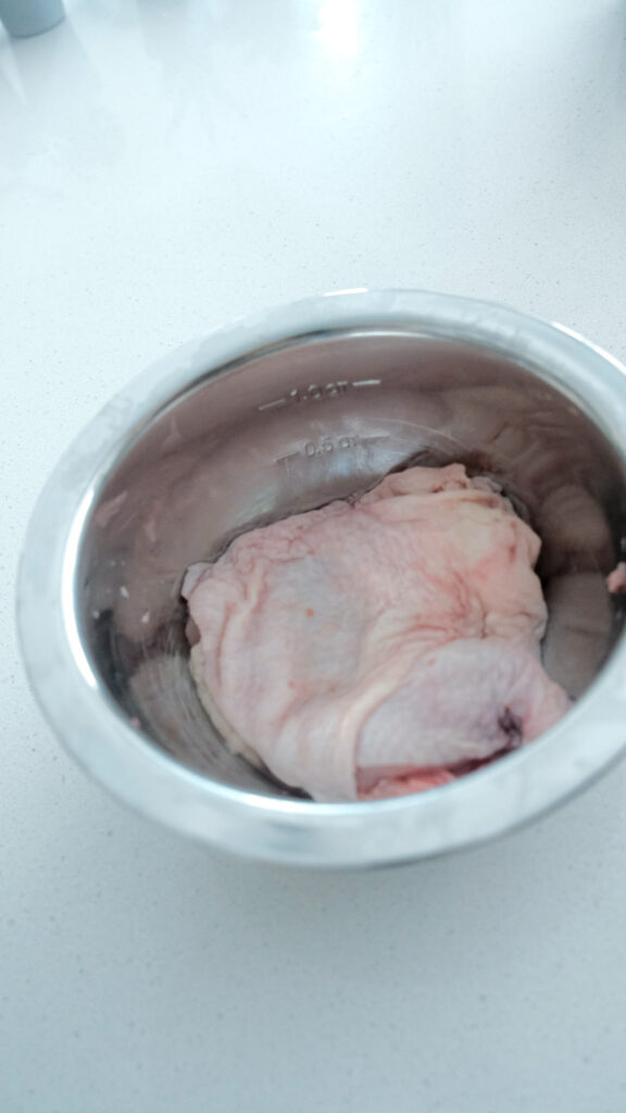 deboned chicken drumstick