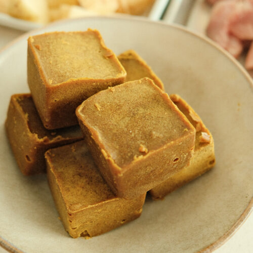 Japanese curry cubes