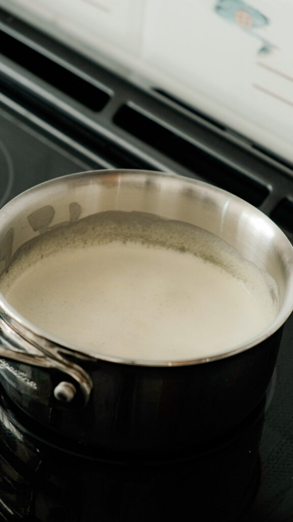Melted butter