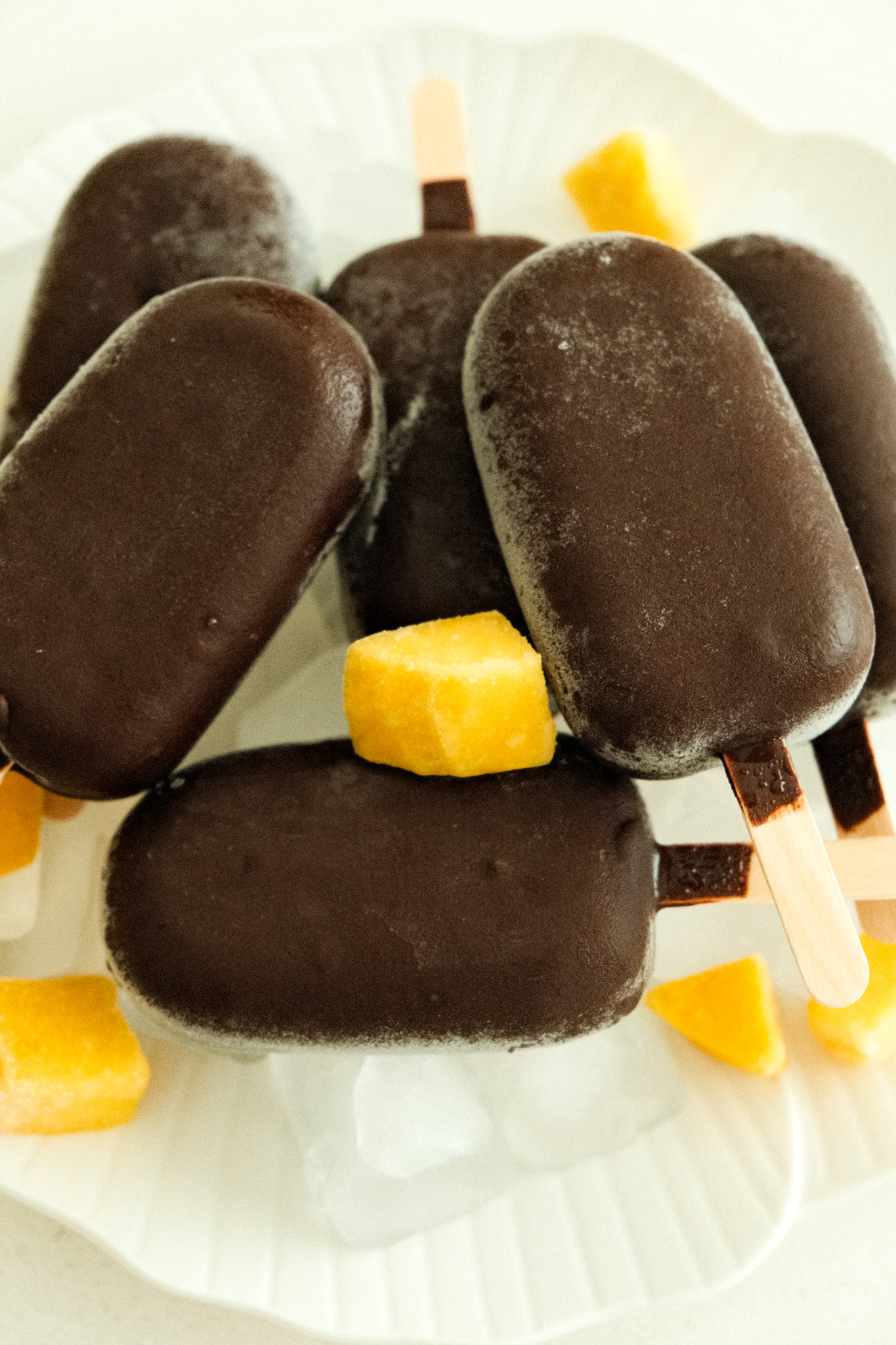 mango ice cream bars