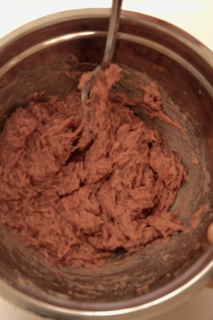 Mixed ground turkey