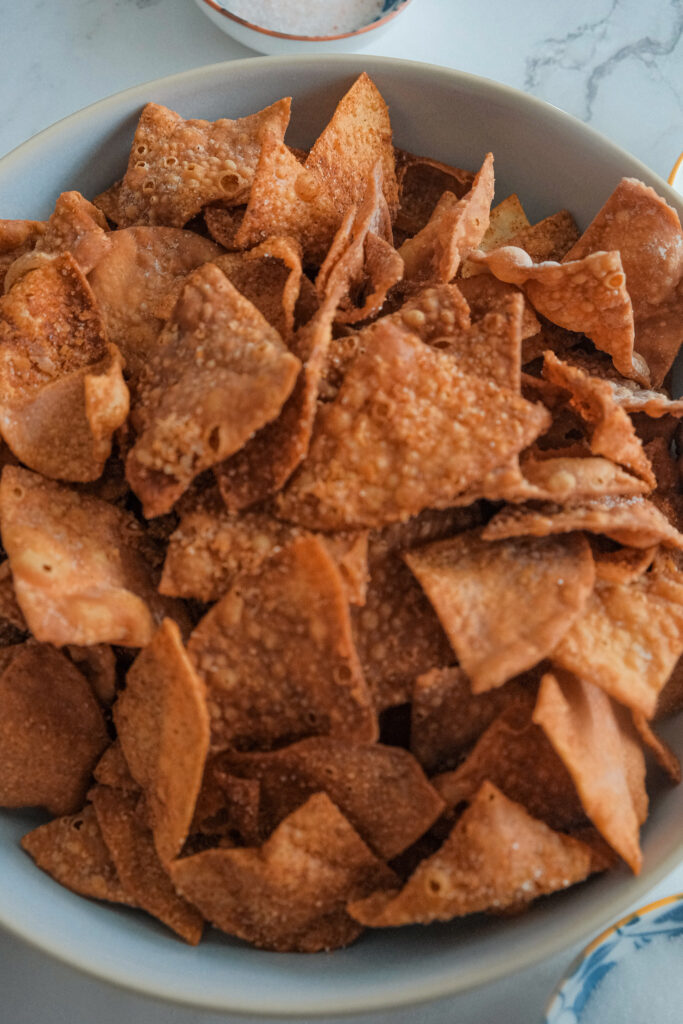 air fryer chips- savoury