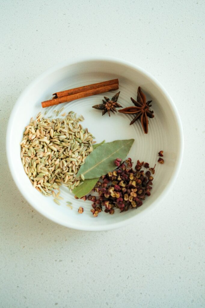 Spices for chili oil