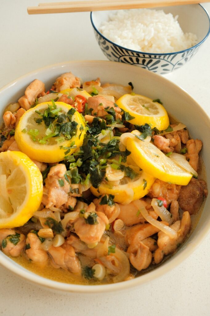 Lemon Chicken stir fry