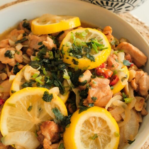 Lemon Chicken stir fry