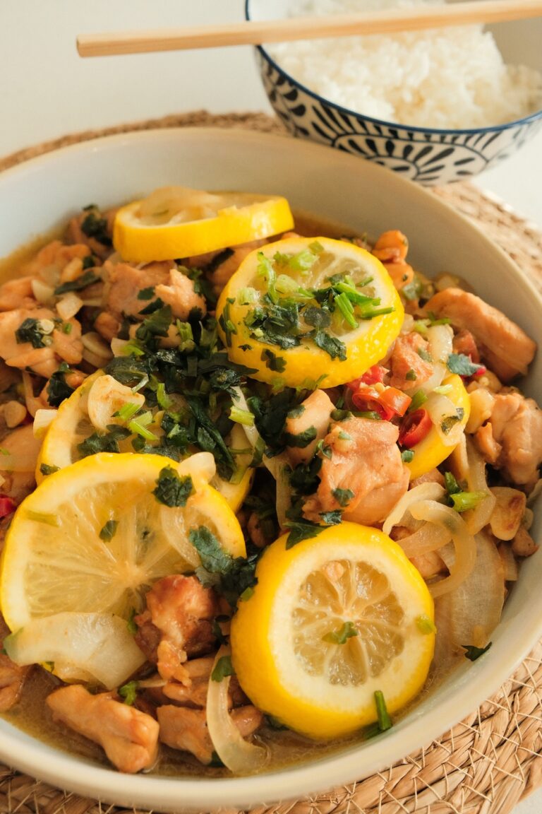 Lemon Chicken stir fry