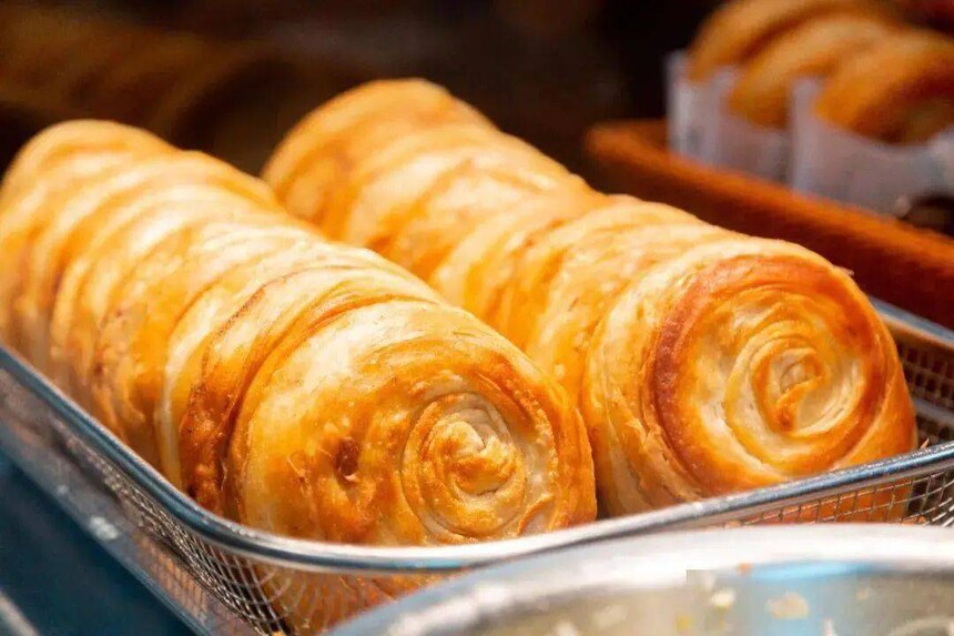 Thousand layer beef pie