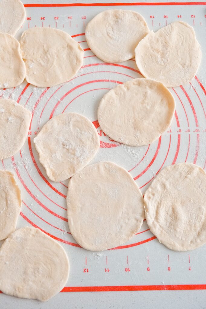 Roll out puff pastry