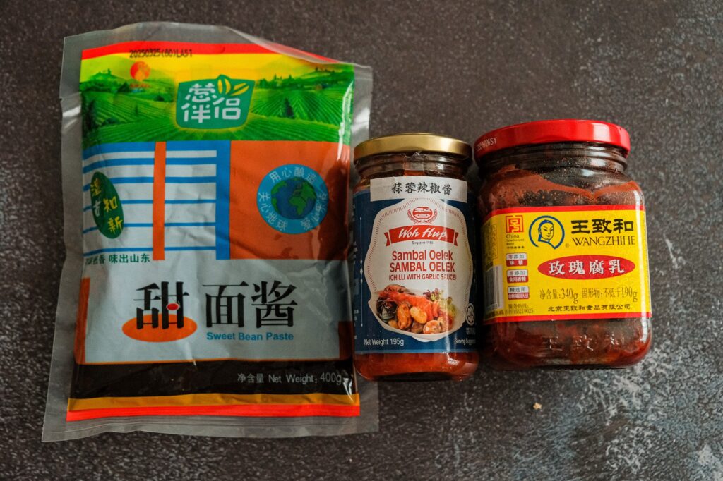 Sauce for chinese crepe