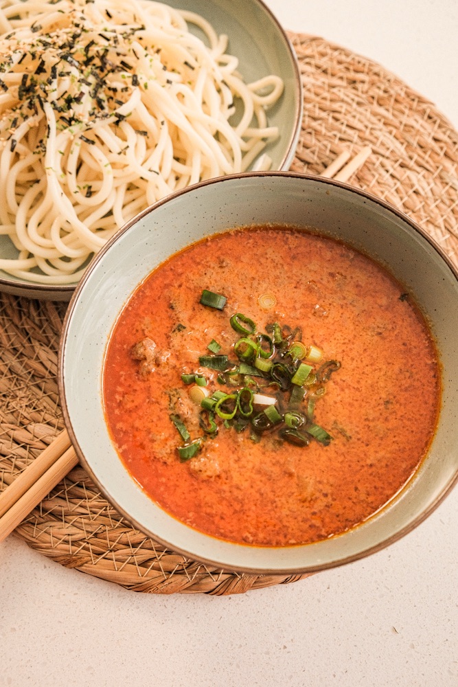 Soy Miso Tsukemen- Dipping noodles
