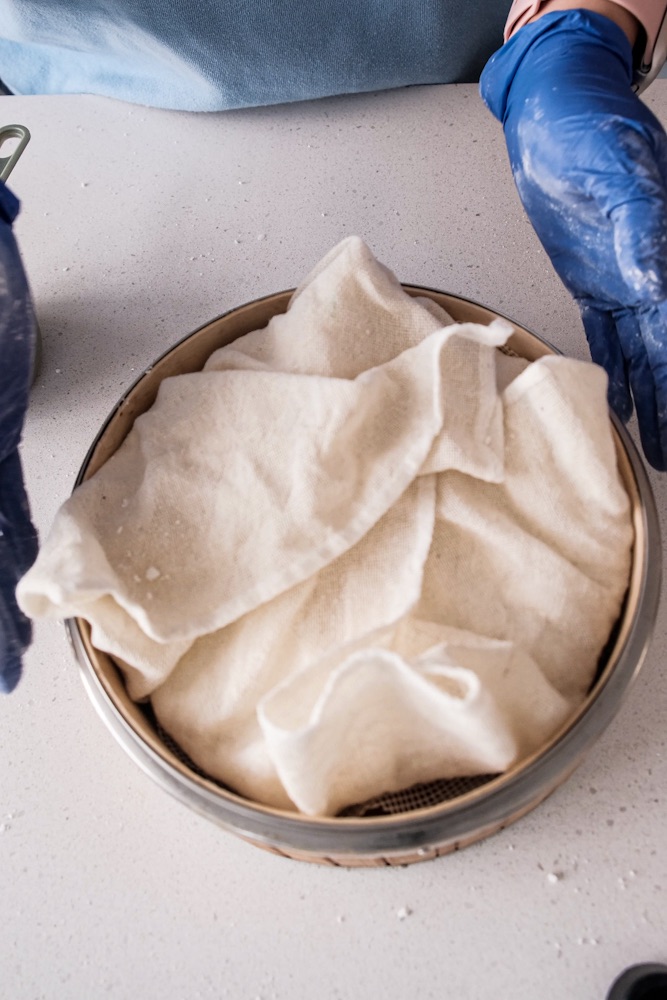 rice cake before steaming